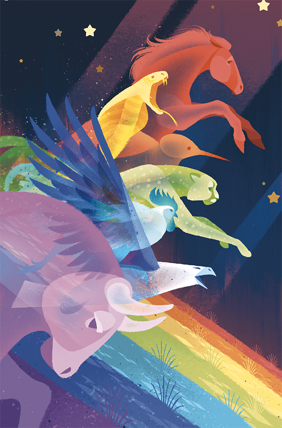 Dixit Puzzle - Chameleon Night 1000pc